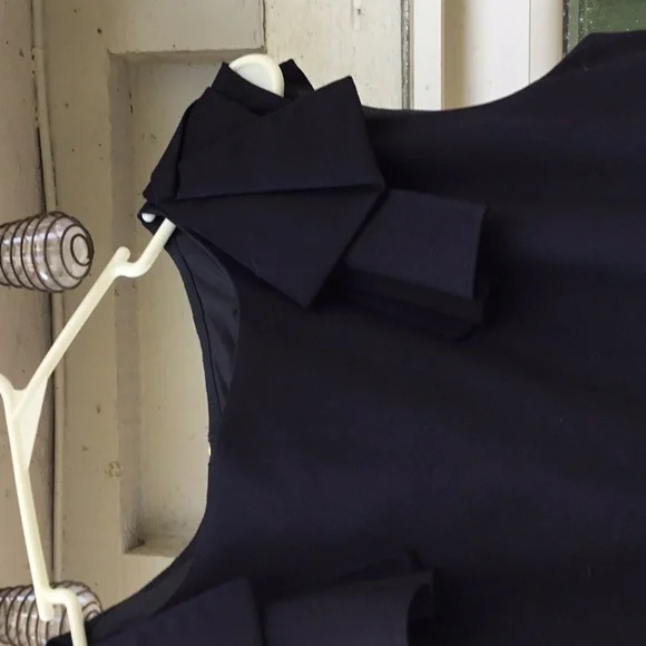 J Crew navy blue lightweight wool dress. - Picture 12 of 15